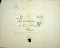 Lettre autographe signée au botaniste Eugène Bourgeau, en français. Hewett Cottrell Watson (1804-1881), botaniste anglais, partisan de la théorie de ...