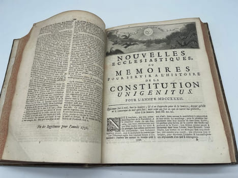 [Jansénisme] Nouvelles ecclésiastiques ou mémoires pour servir à l'histoire de la Constitution Unigenitus pour l'année M.DCC.XXXI. [et] M.DCC.XXXII. . ...