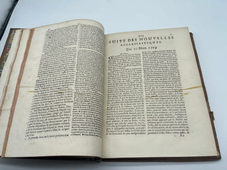 [Jansénisme] Nouvelles ecclésiastiques ou mémoires pour servir à l'histoire de la Constitution Unigenitus pour l'année M.DCC.XXIX. . [Jansénisme] ...