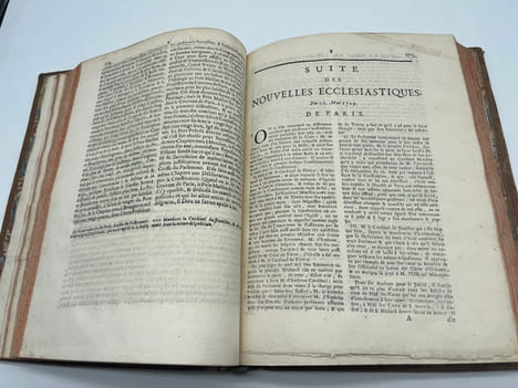 [Jansénisme] Nouvelles ecclésiastiques ou mémoires pour servir à l'histoire de la Constitution Unigenitus pour l'année M.DCC.XXIX. . [Jansénisme] ...