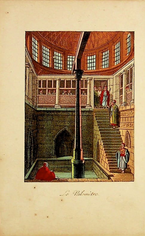 [Gravure tirée de] Breton de la Martinière, Le Nilomètre [gravure tirée de L'Égypte et la Syrie, ou moeurs, usages, costumes et monumens des ...