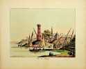 [Gravure tir&eacute;e de] Breton de la Martini&egrave;re, Ville de M&eacute;nouf [gravure tir&eacute;e de L'&Eacute;gypte et la Syrie, ou moeurs, usages, costumes et monumens des ...