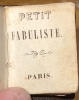 Petit fabuliste.. Anonyme