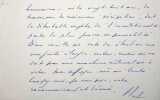 Lettre autographe signée à Jean-Charles Varennes. Gibert Renault dit Colonel Rémy (1904-1984), résistant. 