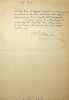 Lettre autographe signée. Stella Blandy (1836-1925), romancière, traductrice, féministe. 