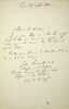 Lettre autographe sign&eacute;e. Gustave Larroumet (1852-1903), historien de l'art, &eacute;crivain. 