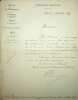 Lettre sign&eacute;e. Pierre Tirard (1827-1893), homme politique, pr&eacute;sident du conseil des Ministres, ministre &agrave; plusieurs reprises. 