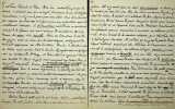 Manuscrit autographe avec corrections - 12 pages. François Coppée (1841-1908), poète, écrivain, membre de l'Académie française. 