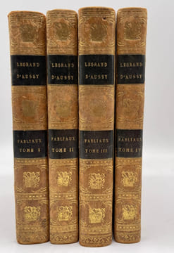 Fabliaux ou contes du XIIe et du XIIIe siècle traduits ou extraits d'après divers manuscrits du temps ; Avec des notes historiques & critiques, & les ...