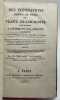 Des inondations d'hiver et d'&eacute;t&eacute;, ou trait&eacute; de l'humidit&eacute; par rapport &agrave; l'homme et aux animaux comprenant l'histoire m&eacute;dicale de l'ann&eacute;e 1805 ; celle ...