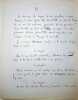 Manuscrit autographe. Gabriel Faure (1877-1962), po&egrave;te, &eacute;crivain. 