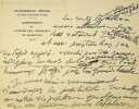 Lettre autographe sign&eacute;e. Jean Ajalbert (1863-1947), &eacute;crivain, membre de l'Acad&eacute;mie Goncourt.