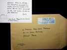 Lettre autographe sign&eacute;e. Claude Aveline (1901-1992), po&egrave;te, &eacute;crivain. 