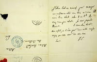 Lettre autographe signée à Hortense Howland