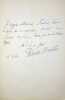 Lettre autographe sign&eacute;e. Philar&egrave;te Chasles (1798-1873), &eacute;crivain.