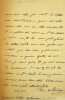 Lettre autographe sign&eacute;e. Charles Fran&ccedil;ois Riffardeau de Rivi&egrave;re (1763-1828), militaire, diplomate, homme politique, 1er duc de Rivi&egrave;re. 