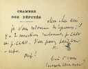 Lettre autographe sign&eacute;e. Joseph Reinach (1856-1921), journaliste, homme politique, fervent d&eacute;fenseur de Dreyfus.