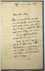Lettre autographe sign&eacute;e &agrave; Louis Alloury. Andr&eacute; Dupin dit Dupin a&icirc;n&eacute; (1783-1865), avocat, magistrat, homme politique. 