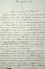 Lettre autographe sign&eacute;e. Marie-Nicolas Bouillet (1798-1864), &eacute;crivain, professeur, lexicographe. 