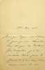Lettre autographe sign&eacute;e. Gabriel Vicaire (1848-1900), po&egrave;te, &eacute;crivain. 