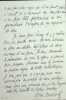 Lettre autographe sign&eacute;e &agrave; L&eacute;on de Laborde. Louis Veuillot (1813-1883), journaliste, &eacute;crivain.