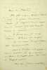 Lettre autographe sign&eacute;e. Eug&egrave;ne Briffault (1794-1854), &eacute;crivain, journaliste. 