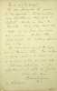 Lettre autographe sign&eacute;e au docteur Jean-Fran&ccedil;ois Robinet. [Positivisme] Richard Congreve (1818-1899), philosophe anglais, figure de proue du ...
