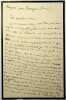 Lettre autographe sign&eacute;e au peintre Paul-Adrien Bouroux. Henri Vever (1854-1942), joailler, &eacute;crivain, bibliophile, collectionneur. 