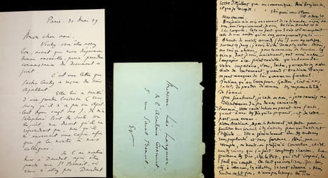 Lettre autographe signée à l'écrivain Léo Larguier. René Benjamin (1885-1948), écrivain, journaliste, prix Goncourt 1915, membre de l'Académie ...