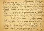 Lettre autographe sign&eacute;e &agrave; l'&eacute;crivain L&eacute;o Larguier. Ren&eacute; Benjamin (1885-1948), &eacute;crivain, journaliste, prix Goncourt 1915, membre de l'Acad&eacute;mie ...