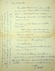 Lettre autographe sign&eacute;e &agrave; l'&eacute;crivain L&eacute;o Larguier. Jean Ajalbert (1863-1947), &eacute;crivain, membre de l'Acad&eacute;mie Goncourt. 