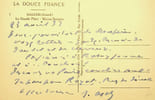 Lettre autographe sign&eacute;e &agrave; l'&eacute;crivain L&eacute;o Larguier. Jean Ajalbert (1863-1947), &eacute;crivain, membre de l'Acad&eacute;mie Goncourt. 