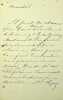 Lettre autographe sign&eacute;e. Eug&egrave;ne Lami (1800-1890), peintre, costumier, d&eacute;corateur.