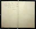 Lettre autographe sign&eacute;e. Ernest Boetzel (1830-1913), graveur, dessinateur, peintre. 