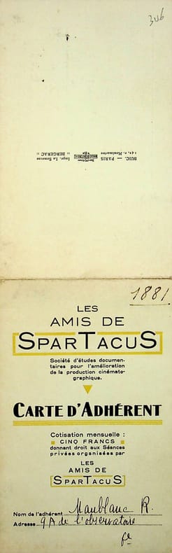 Les Amis de SparTacus. Ren&eacute; Maublanc (1891-1960), philosophe, &eacute;crivain, antifasciste. 