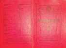 Pi&egrave;ce sign&eacute;e : Carte de la CGT (CGTU). Ren&eacute; Maublanc (1891-1960), philosophe, &eacute;crivain, antifasciste. 