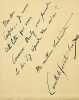 Lettre autographe sign&eacute;e. Camille de Sainte-Croix (1859-1915), &eacute;crivain, journaliste. 