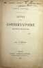 Lettre sur le Conservatoire - section de d&eacute;clamation. . Edgar Monteil