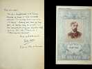 Lettre autographe sign&eacute;e. Jules Case (1854-1931), &eacute;crivain, journaliste. 