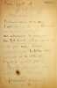 Lettre autographe sign&eacute;e. Fernand Fleuret (1883-1945), po&egrave;te, &eacute;crivain. 