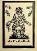 Gravure. Michel Jamar (1911-1997), sculpteur, graveur, illustrateur. 