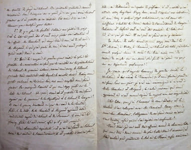 Lettre autographe signée