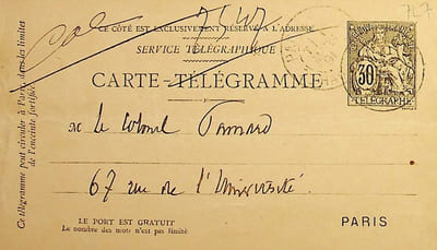 Lettre autographe signée
