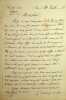 Lettre autographe sign&eacute;e &agrave; Georges Darboy. Georges Darboy (1813-1871), &eacute;v&ecirc;que de Nancy puis archev&ecirc;que de Paris, fusill&eacute; par la Commune le 24 mai ...