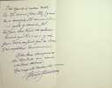 Lettre autographe sign&eacute;e &agrave; Eug&egrave;ne Ritt. Gilles de Saint Germain (1833-1899), acteur notamment de l'Od&eacute;on, de la Com&eacute;die fran&ccedil;aise et du Vaudeville. 