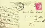 Lettre autographe sign&eacute;e &agrave; Robert Brussel. Eug&egrave;ne Morel (1869-1934), &eacute;crivain, critique, biblioth&eacute;caire &agrave; la BnF. 