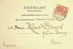 Lettre autographe sign&eacute;e &agrave; Robert Brussel. Eug&egrave;ne Morel (1869-1934), &eacute;crivain, critique, biblioth&eacute;caire &agrave; la BnF. 