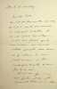 Lettre autographe sign&eacute;e. Fr&eacute;d&eacute;ric Bataille (1850-1946), po&egrave;te, fabuliste comtois, mycologue. 