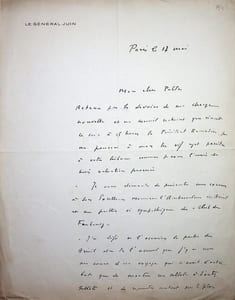 Lettre autographe signée à Léo Poldès