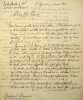 Lettre autographe sign&eacute;e. Charles Mangon de La Lande (1770-1847), historien, arch&eacute;ologue. 